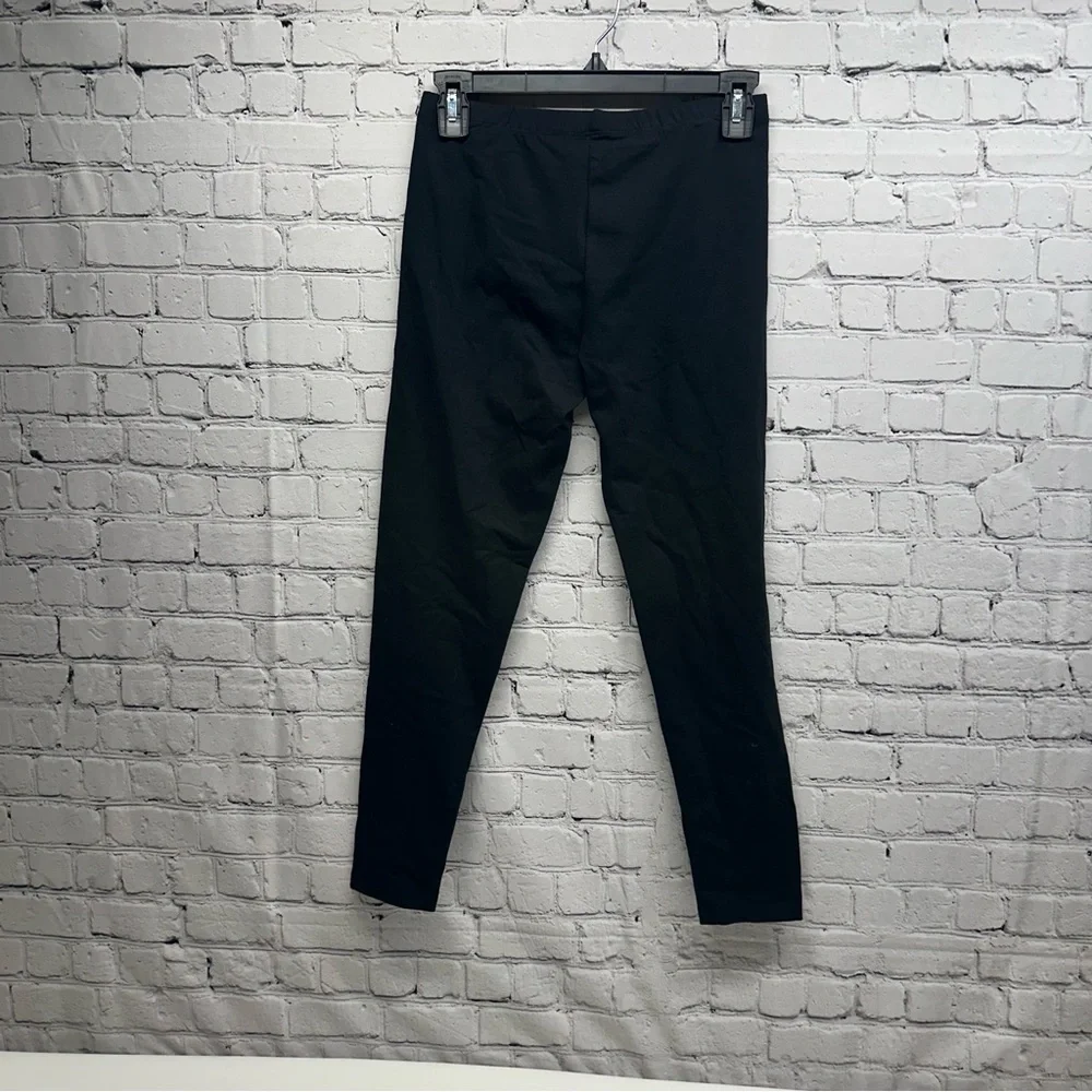 Polo Ralph Lauren girls Black Leggings with Logo Sz xl (16) NWT